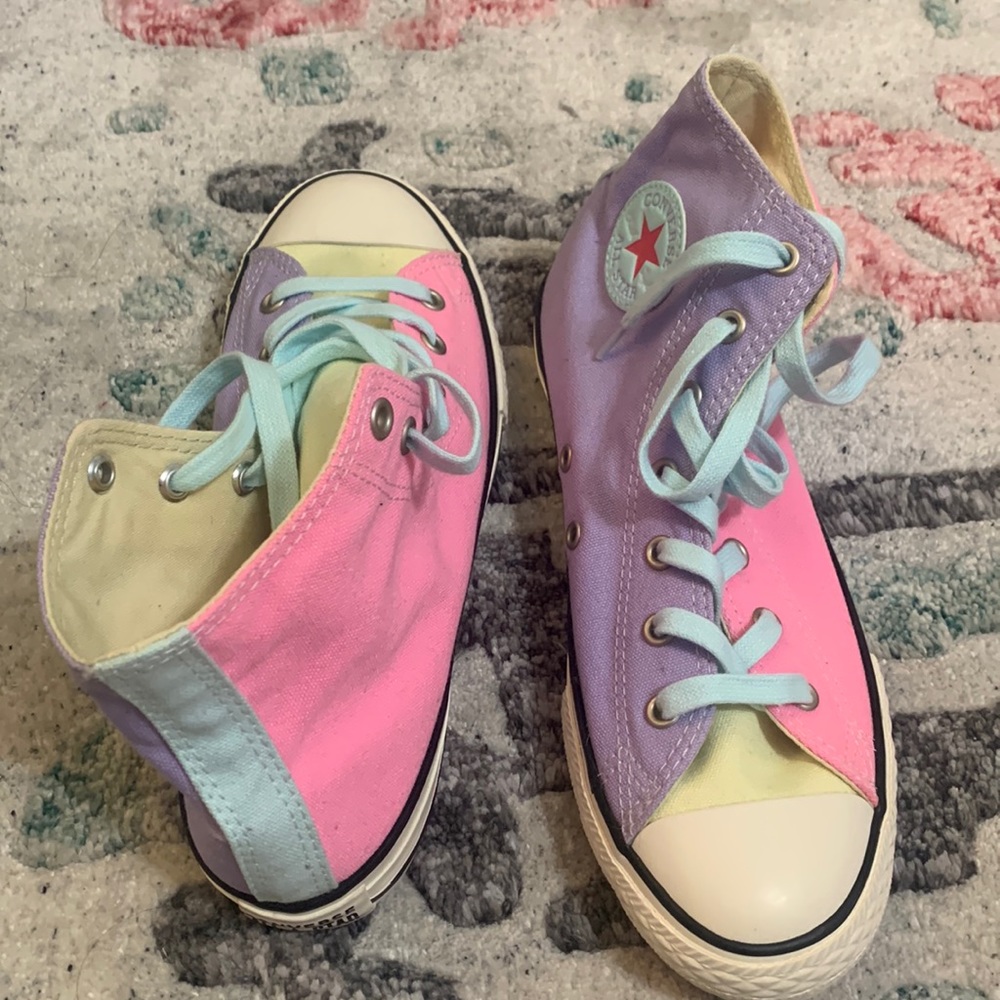 colorful converse